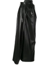 A.W.A.K.E. ASYMMETRIC WRAP SKIRT