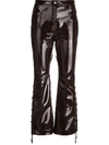 ELLERY WESTWARD LACE-UP FLARED TROUSERS