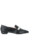 SUECOMMA BONNIE PEARL DETAILED LOAFERS