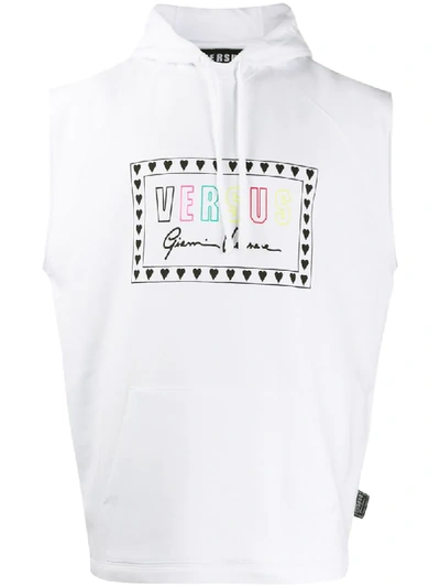 Versus Bomberjacke Mit Logo-patch In White