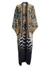 CAMILLA Mixed Print Silk Kimono Cover-Up