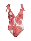 ZIMMERMANN Peggy Paisley-Print One-Piece Swimsuit