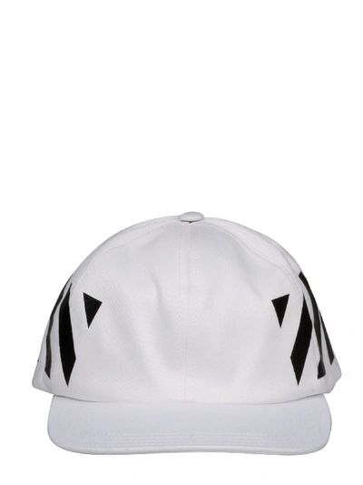 Off-white White Cotton Hat