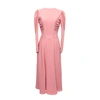 MUSE Powder Rose Flare Dress