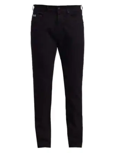 Versace Jeans Couture Slim-fit Jeans In Black