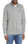 Tommy Bahama Men's Tobago Bay Half Zip Sweatshirt In Bala Shark