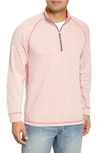 TOMMY BAHAMA BARRIER BEACH REVERSIBLE HALF ZIP PULLOVER,T223109