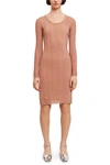 OPENING CEREMONY OPENING CEREMONY LONG SLEEVE RIB DRESS,ST221743