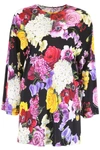 DOLCE & GABBANA DOLCE & GABBANA FLORAL PRINTED BLOUSE