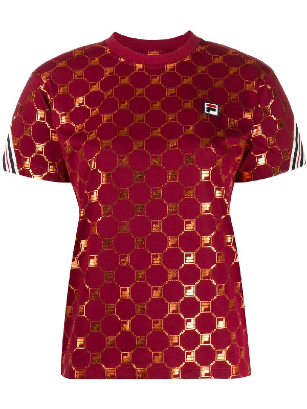fila polyester t shirt