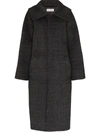 BALENCIAGA CHECK PRINT COAT