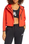 Nike Sportswear Tech Fleece Women's Cape In Red