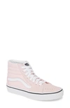 Vans Sk8-hi Sneaker In Blushing/ True White