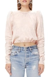 AFRM REEVE TIE BACK CROP TOP,AET039562