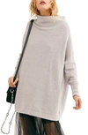 Free People Ottoman Slouchy Tunic In Heather Grey