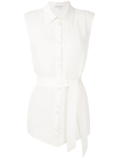 Nk Romain Esther Silk Shirt In White