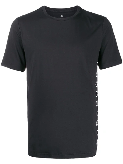 Calvin Klein Logo Detail T-shirt In Black