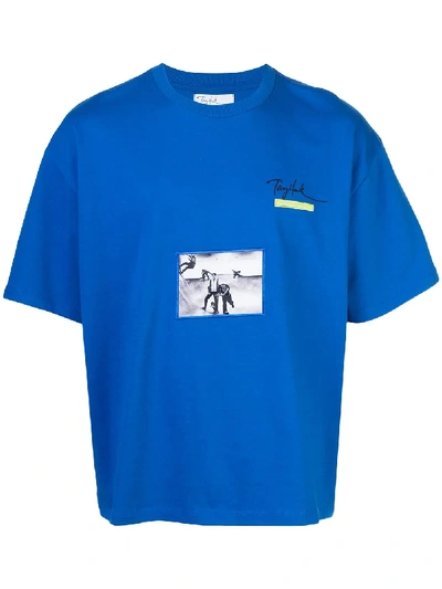 Tony Hawk Signature Line Photo Print T-shirt In Blue