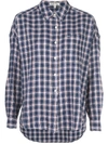 ALEX MILL CHECKED LOOSE-FIT SHIRT