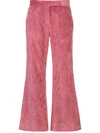 MARINA MOSCONE CROPPED CORDUROY TROUSERS