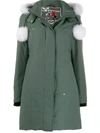 Moose Knuckles 'stirling' Parka In 绿色