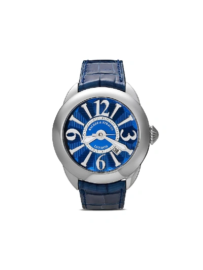 Backes & Strauss Piccadilly 45mm In Blue
