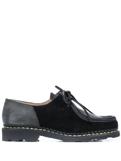 Ymc You Must Create Lace-up Boat Shoes In Black