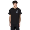 GIVENCHY GIVENCHY BLACK FLOWERS T-SHIRT