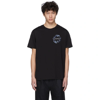 Givenchy Logo-print Cotton T-shirt In Black