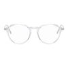 CUTLER AND GROSS CUTLER AND GROSS TRANSPARENT 1302-04 GLASSES