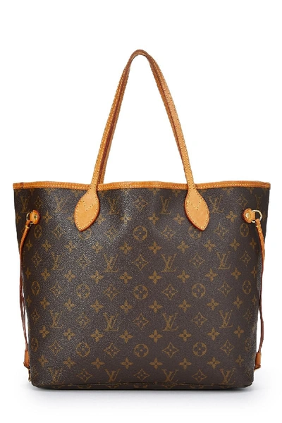 Pre-owned Louis Vuitton Monogram Canvas Neverfull Mm