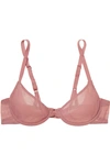 THE GREAT EROS CANOVA STRETCH-TULLE UNDERWIRED BRA