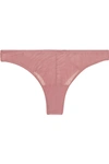 THE GREAT EROS CANOVA STRETCH-TULLE THONG
