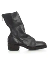 Guidi Slingback Ankle Boots In Blkt Black