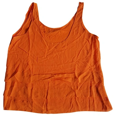 Pre-owned Comptoir Des Cotonniers Vest In Orange