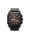 Backes & Strauss Berkeley Chronograph 40mm In Black