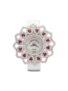 BACKES & STRAUSS VICTORIA BRILLIANT RED ROSE 36MM