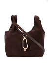 ZAC ZAC POSEN LOBSTER LOCK SHOULDER BAG