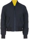 Aztech Mountain Silver Queen Reversible Bomber Jacket In Blue