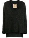 UMA WANG OVERSIZED V-NECK JUMPER