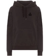 ISABEL MARANT ÉTOILE MALIBU COTTON-BLEND JERSEY HOODIE,P00438416