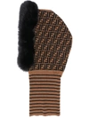 FENDI FF MOTIF HOOD