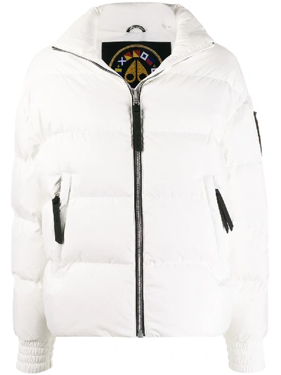 Moose Knuckles Lumsden Padded Jacket In White