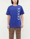 GUCCI Logo-print cotton-jersey T-shirt