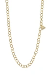 TEMPLE ST CLAIR CLASSIC OVAL CHAIN NECKLACE,N88865-OV32