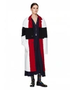 HAIDER ACKERMANN MULTICOLOR WOOL KNITTED COAT,194-2610-257-016