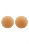 Bristols 6 Nippies By Bristols Six Skin Reusable Nonadhesive Nipple Covers In Dark