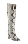 Paris Texas Over The Knee Boot In Natural