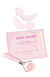 SKIN GYM ROSE QUARTZ MINI FACIAL ROLLER WORKOUT SET,2-PC-ROSE