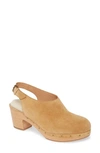 Madewell The Marlo Slingback Clog In Acorn